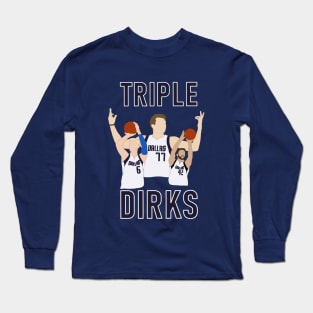 Triple Dirks Long Sleeve T-Shirt